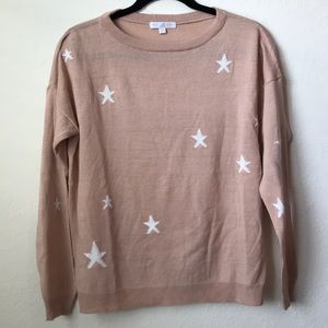 Light pink star sweater